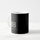 Mug Semicolon Problèmes de santé mentale Prévention du (Devant gauche)