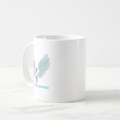 Mug Semicolon Wings Support Suicide Sensibilisation Tu (Devant gauche)