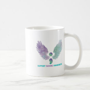 Mug Semicolon Wings Support Suicide Sensibilisation Tu