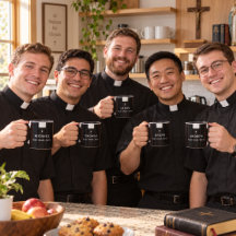 Séminariste catholique — Priez • Étudiez • Servez