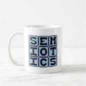 Mug Sémiotique, l'étude de la création de sens (Gauche)
