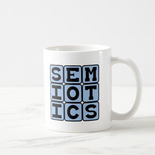 Mug Sémiotique, l'étude de la création de sens (Droite)