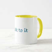 MUG S'EN TENDRE À LA BOUE (Devant droit)