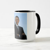 Mug Sénateur américain, 44e président américain Barack (Devant droit)