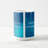 Mug Seneca : Concentrons-nous sur l'avenir, ne tombez (Centre)