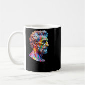 Mug Seneca Overthinking Citation Stoicism Modern stoïq (Gauche)
