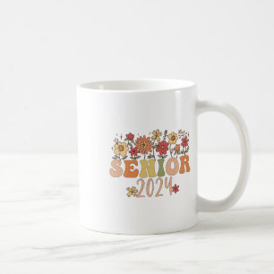 Mug Senior 2024 Super Retro Class Of 2024 Graduation