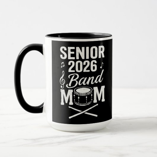 Mug Senior 2026 Band Mom (Gauche)