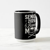 Mug Senior 2026 Band Mom (Devant droit)