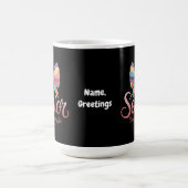 Mug Senior 2026 Jote Rainbow Bow Graduation Coquette (Centre)