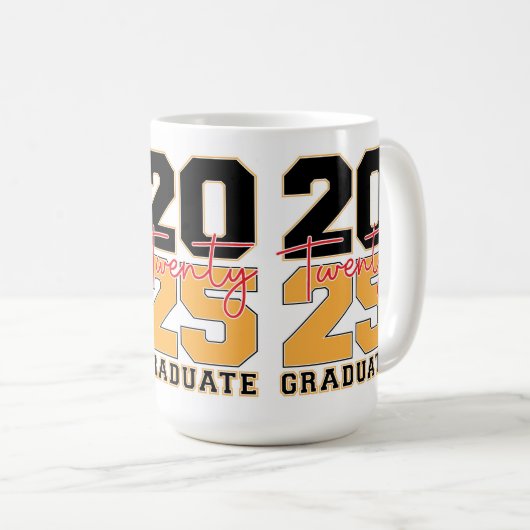 Mug Senior Bold 2025 (Devant droit)