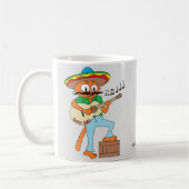Mug Señor Gato ™ chantant Chat mexicain Moustache avec (Gauche)
