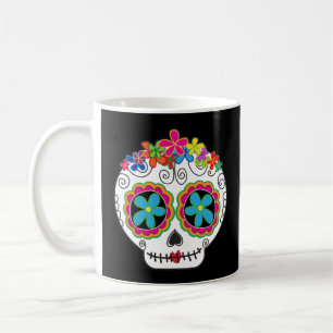 Mug Señorita Calavera Jour du crâne de sucre mort