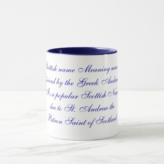 Mug Sens des noms de mougs (Centre)