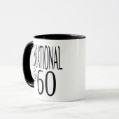 Mug Sensation à soixante ans (Devant gauche)