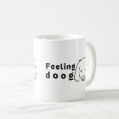 Mug sensation de chien ( bon ) pour l'amant du chien. (Devant droit)