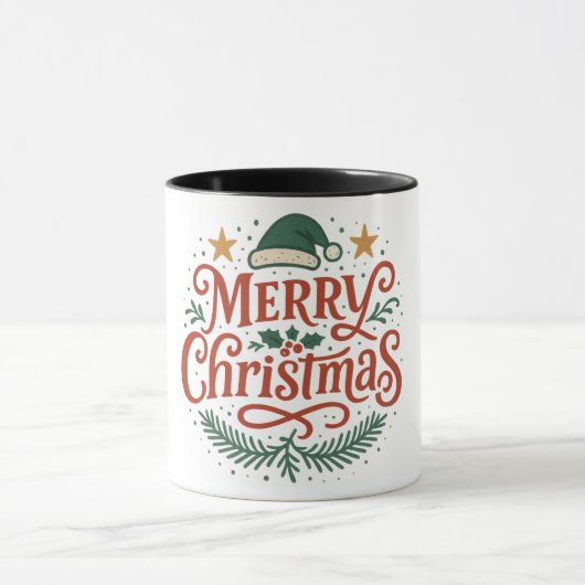 Mug Sensational Merry Christmas typography (Centre)