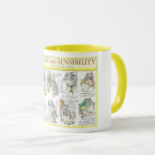 Mug Sense and Sensibility (Devant droit)