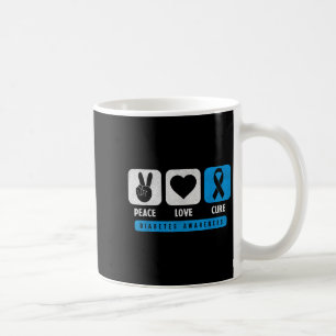 Mug Sensibilisation à la diabète amusante Diabète Type