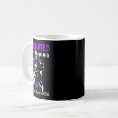 Mug Sensibilisation à la fibromyalgie des guerriers va (Devant gauche)