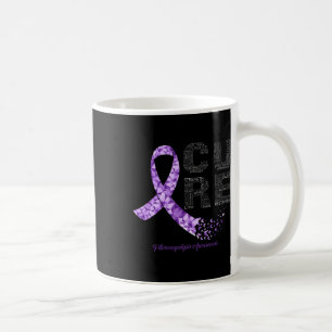 Mug Sensibilisation à la fibromyalgie du ruban pourpre