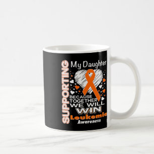 Mug Sensibilisation À La Leucémie Du Ruban En Soutien 