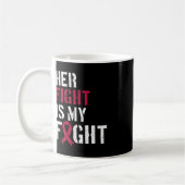 Mug Sensibilisation à la leucémie Son combat est mon s (Gauche)