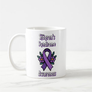 Mug Sensibilisation à la maladie de Sjögren Ruban vi