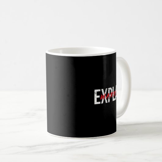 Mug Sensibilisation à la maladie des implants mammaire (Devant droit)
