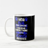 Mug Sensibilisation à la perte - Alopecia Areata (Gauche)