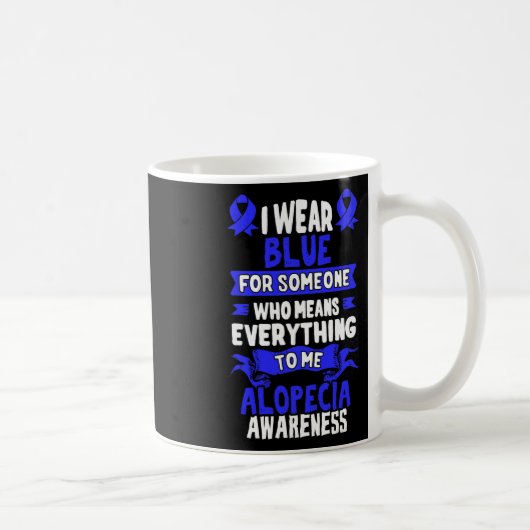 Mug Sensibilisation à la perte - Alopecia Areata (Droite)
