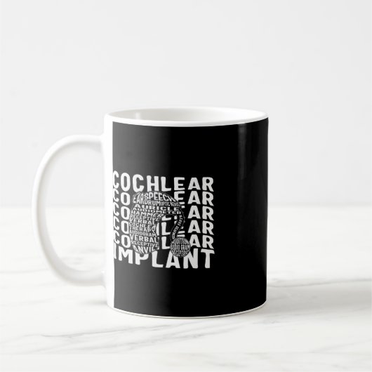 Mug Sensibilisation à la perte auditive Implant cochlé (Gauche)