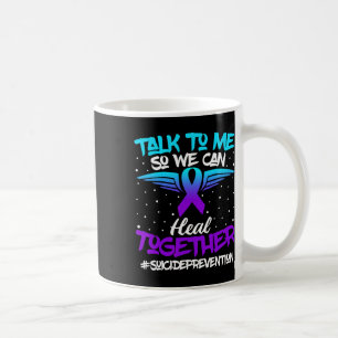 Mug Sensibilisation à la prévention du suicide 988 Sou
