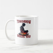 Mug Sensibilisation à la prévention du suicide Demain (Gauche)
