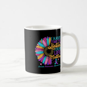 Mug Sensibilisation à la prévention du suicide J'ai le