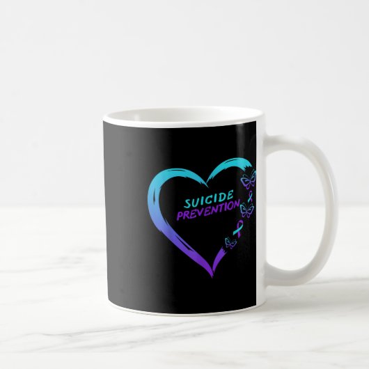 Mug Sensibilisation à la prévention du suicide Papillo (Droite)