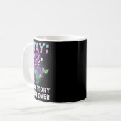 Mug Sensibilisation à la prévention du suicide Restez (Devant gauche)