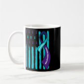 Mug Sensibilisation À La Prévention Du Suicide Violet (Gauche)