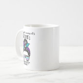 Mug Sensibilisation à la prévention Soutien en santé m (Devant gauche)