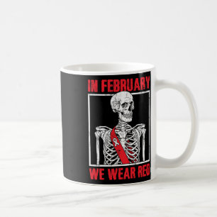 Mug Sensibilisation À La Santé En Février Nous Portons