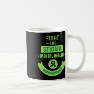 Mug Sensibilisation à la santé mentale au ruban Sensib