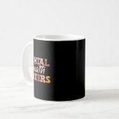 Mug Sensibilisation à la santé mentale Sensibilisation (Devant gauche)