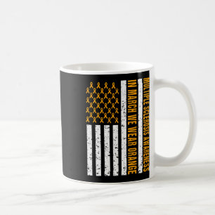 Mug Sensibilisation à la sclérose Mme Orange Ribbon Us