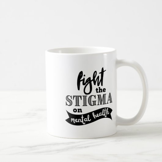 Mug Sensibilisation à la stigmatisation des problèmes (Droite)