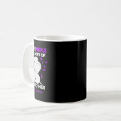 Mug Sensibilisation À La Surdose D'Éléphant Je Porte D (Devant gauche)