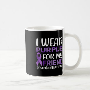 Mug Sensibilisation À La Surdose Je Porte Du Purple Po