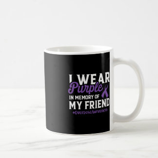 Mug Sensibilisation À La Surdose Je Porte Du Violet Po