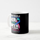 Mug Sensibilisation à la thyroïde Certaines personnes  (Devant gauche)