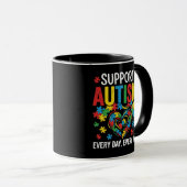 Mug Sensibilisation à l'autisme (Devant droit)
