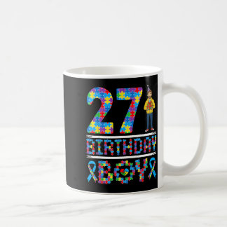 Mug Sensibilisation à l'autisme 27e anniversaire garço